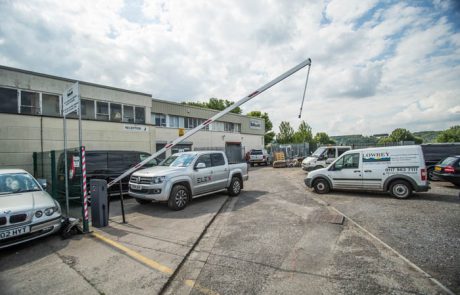 automatic car park entrance barriers Bristol