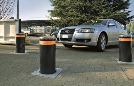 automatic rising bollards