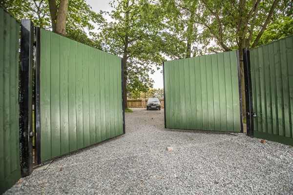 Wooden Electric Gates