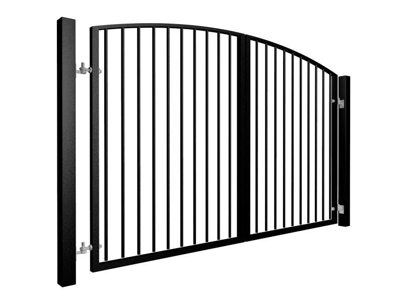 Arch Top Swinging Metal Gate. Manual & Automated | ELEX GATES