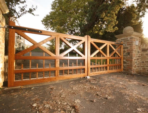 Traditional Style Driveway Gates
